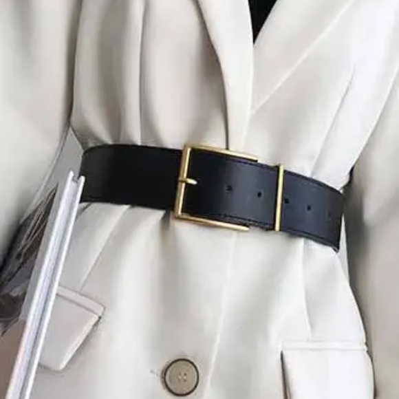 Gold Buckle Belt - Picture 1 of 3